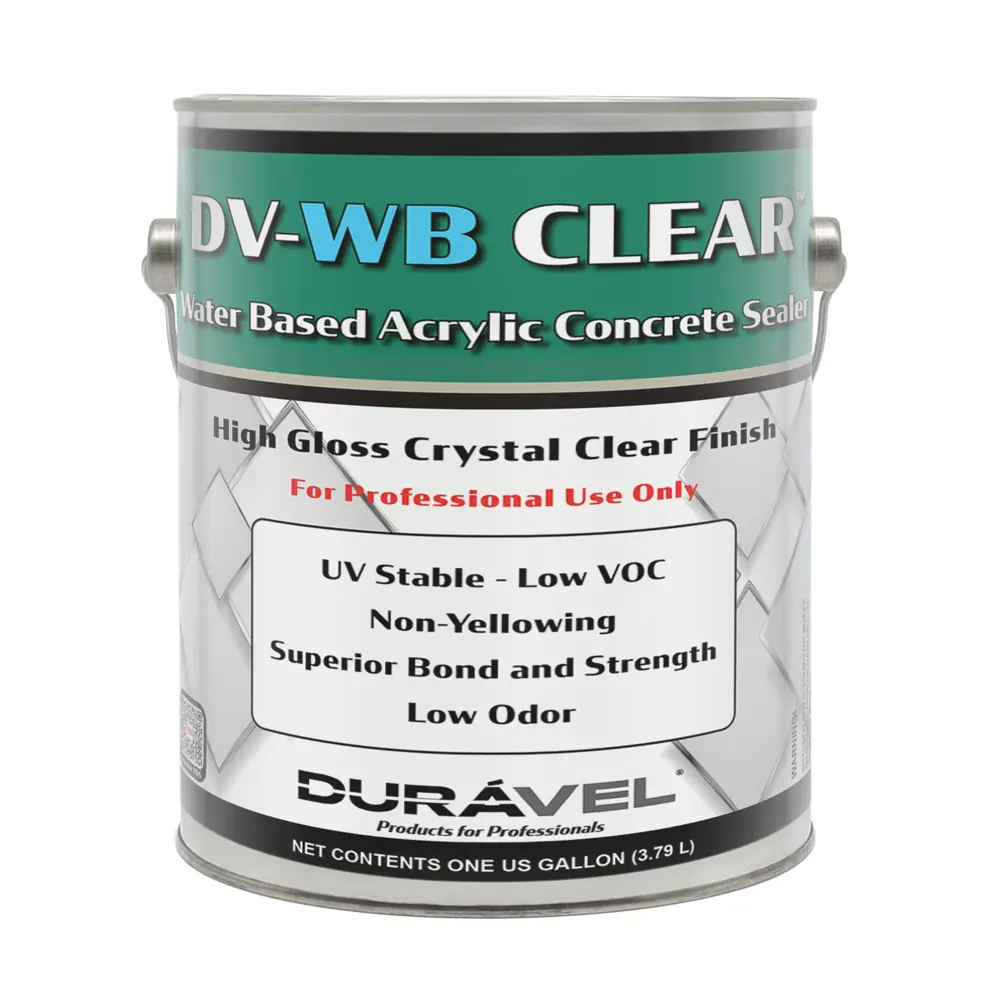 Duravel DV-WB™ Clear Water-Based Exterior Concrete Sealer, additional view